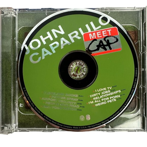 John Caparulo Come Inside Me CD 2013 Stand-Up Comedy Warner Bros. NTSC - Picture 4 of 8